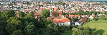 Luftbild von Denkendorf